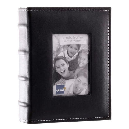 Black Mini Max Black 7.5 x 5 Slip-In Photo Album - 80 Photos