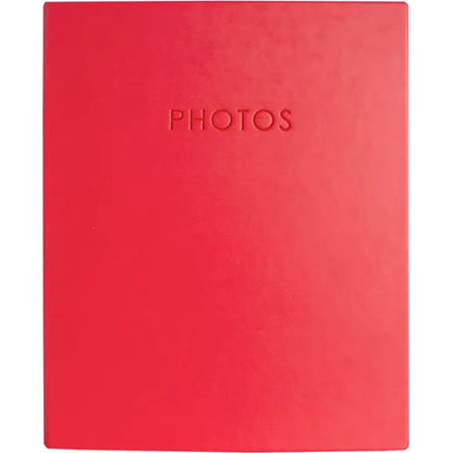 Kenro Kington Slip-In Photo Album for 200 7x5" Photos - Red