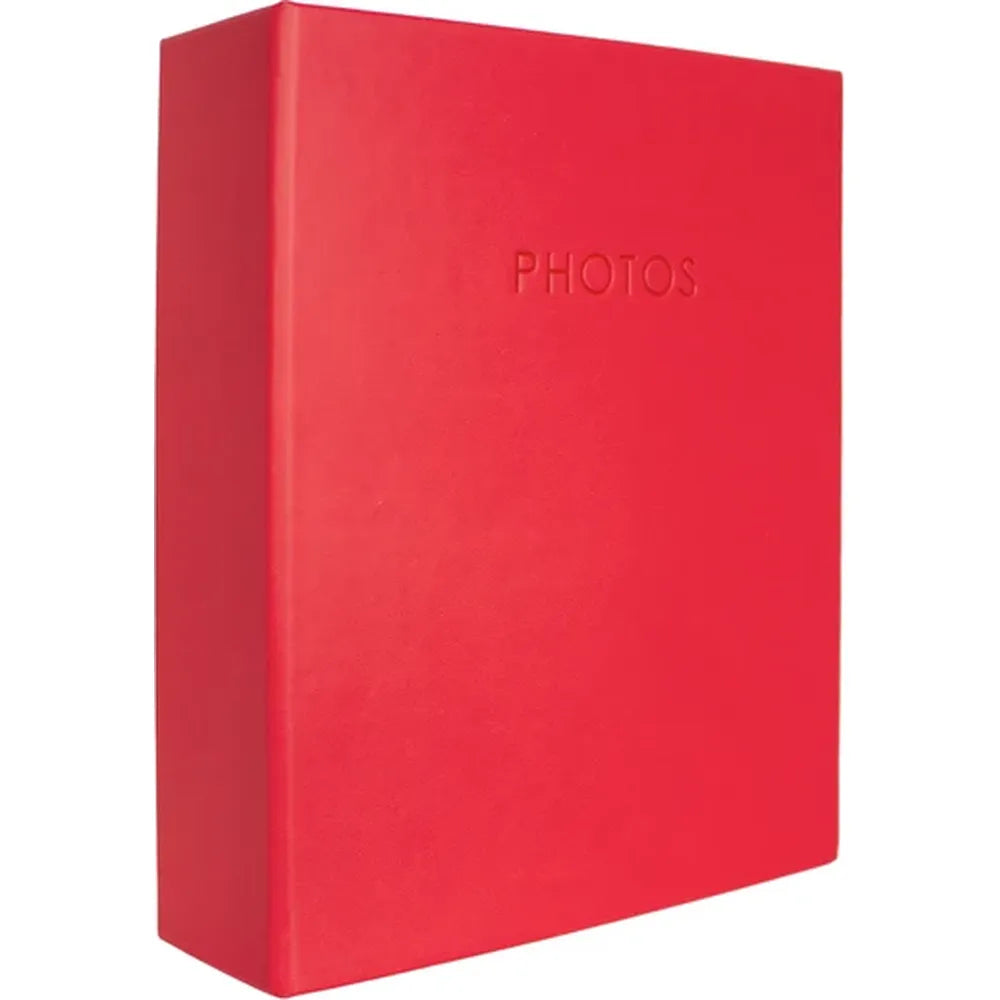 Kenro Kington Slip-In Photo Album for 200 7x5" Photos - Red