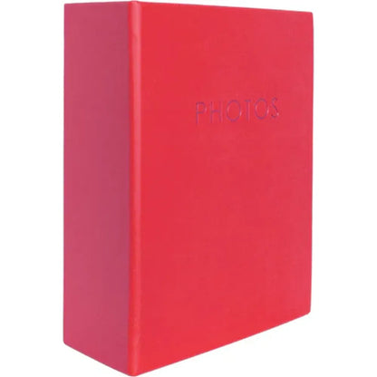 Kenro Kington Minimax Photo Album for 100 6x4" Photos - Red