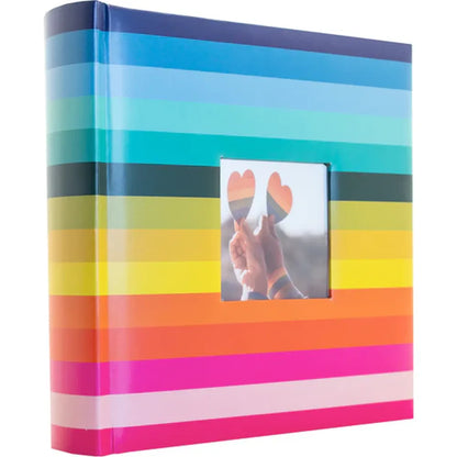 Kenro Rainbow Design Memo Photo Album for 100 7x5" Photos