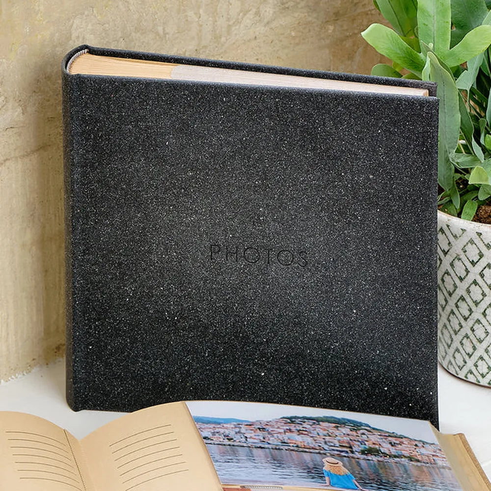 Kenro Signature Series Charcoal Leather Album for 200 6x4" Photos