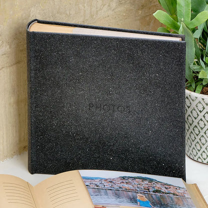 Kenro Signature Series Charcoal Leather Album for 200 6x4" Photos