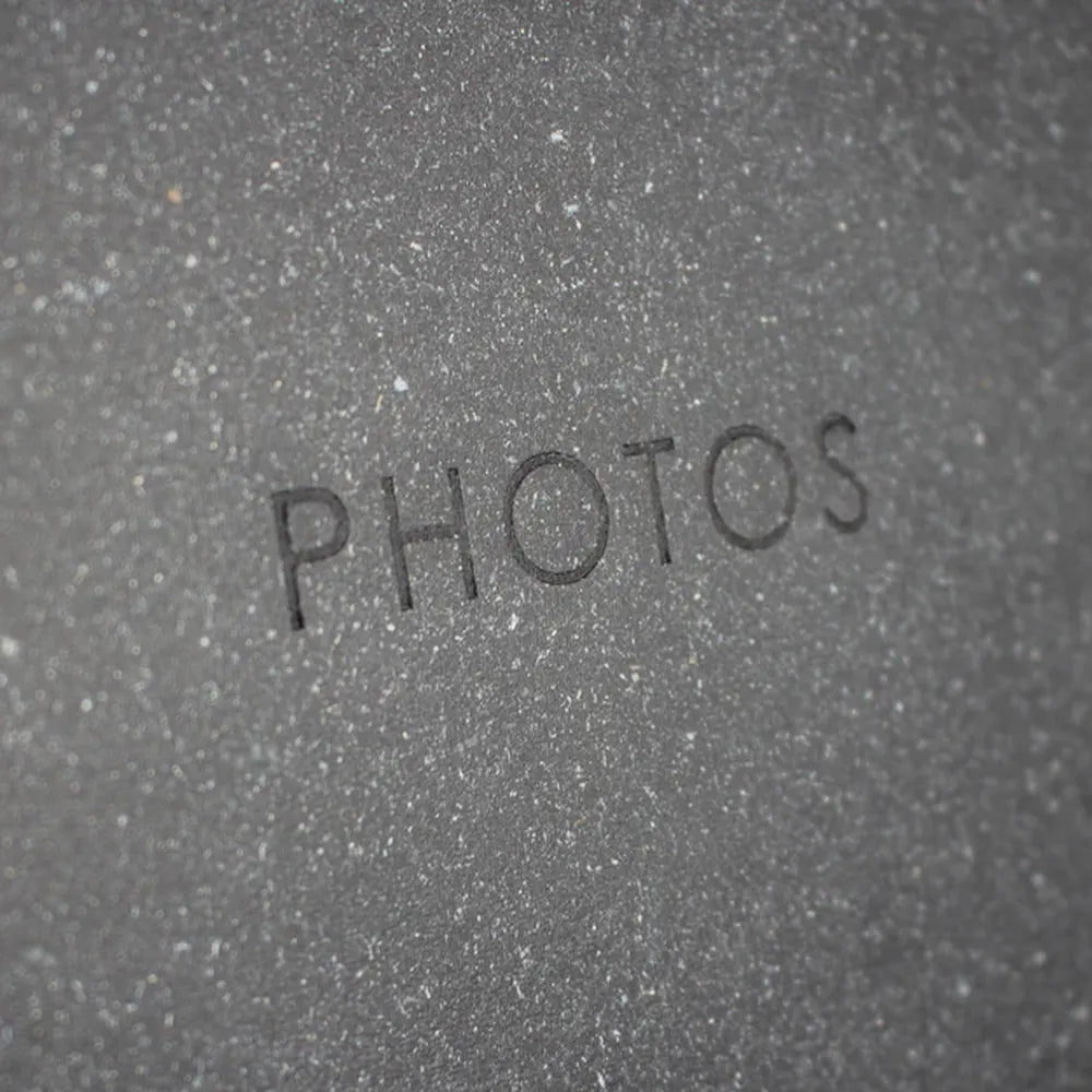 Kenro Signature Series Charcoal Leather Album for 200 6x4" Photos