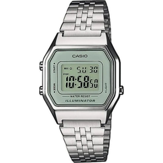 Casio LA680WEA-7EF Ladies Digital Watch - Silver