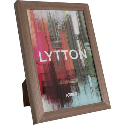 Kenro Lytton Series Wooden 6x4" Photo Frame - Brown