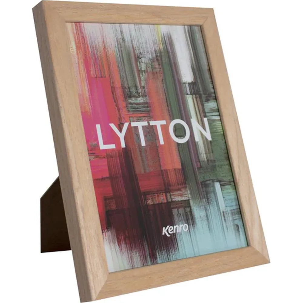 Kenro Lytton Series Wooden 6x4" Photo Frame - Natural