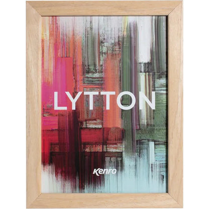 Kenro Lytton Series Wooden 6x4" Photo Frame - Natural