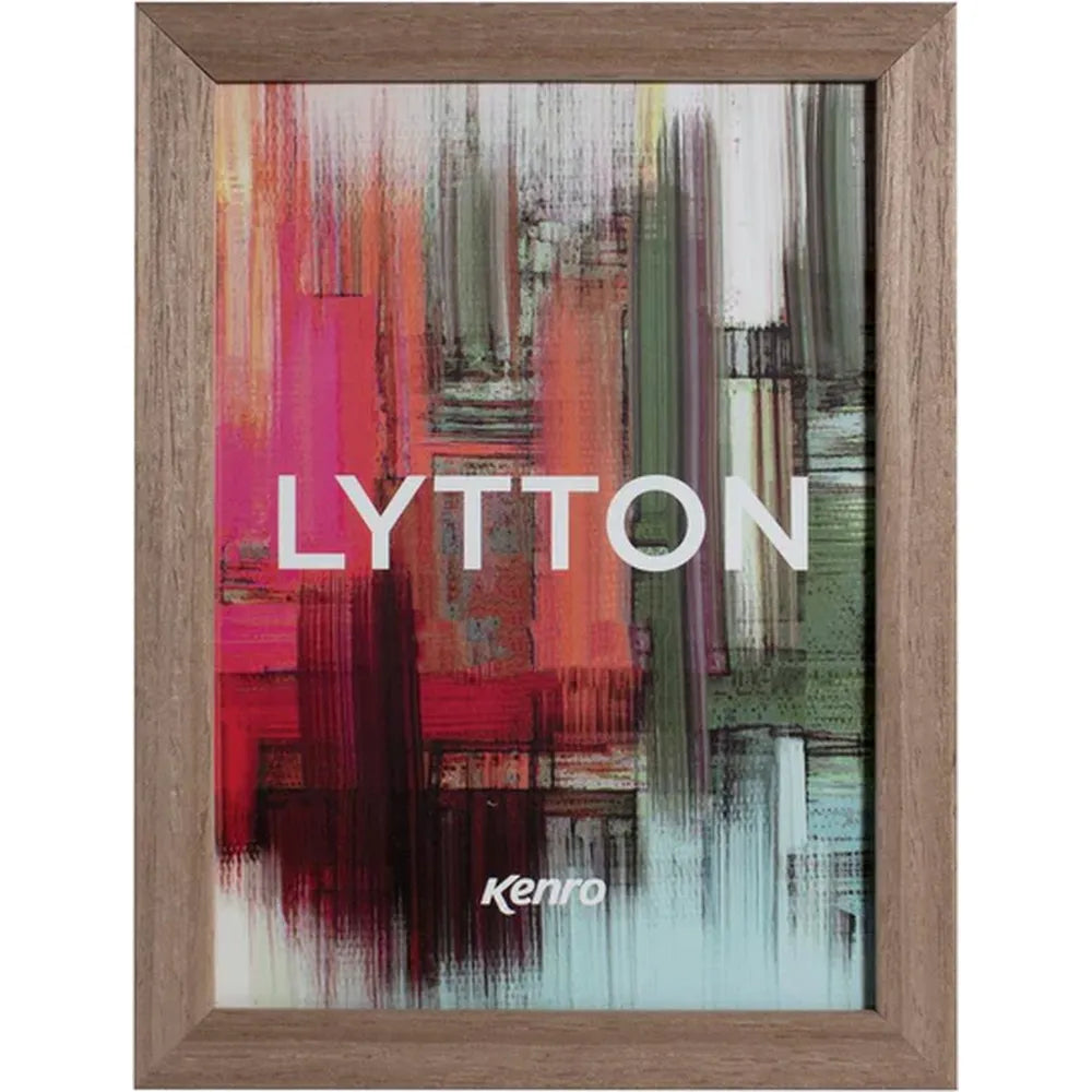 Kenro Lytton Series Wooden 7x5" Photo Frame - Brown