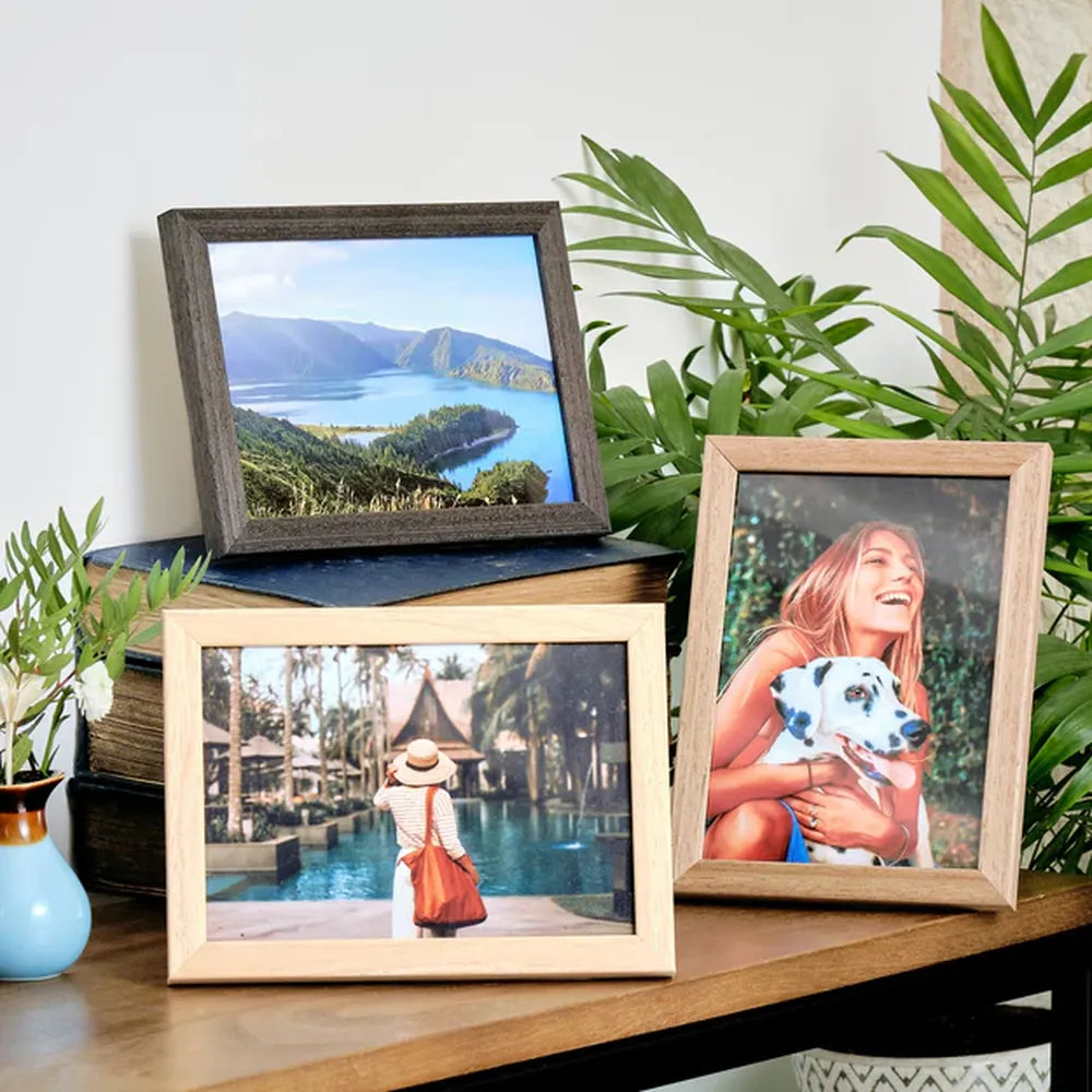 Kenro Lytton Series Wooden 7x5" Photo Frame - Brown