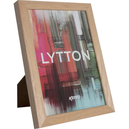 Kenro Lytton Series Wooden 8x6" Photo Frame - Natural