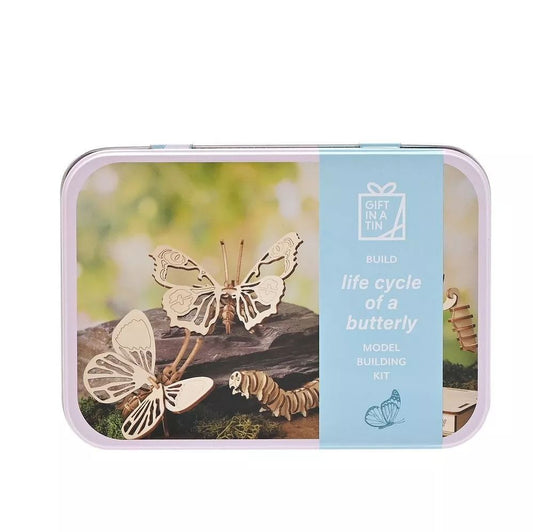 Apples To Pears Gift In A Tin Cycle Of A Butterfly