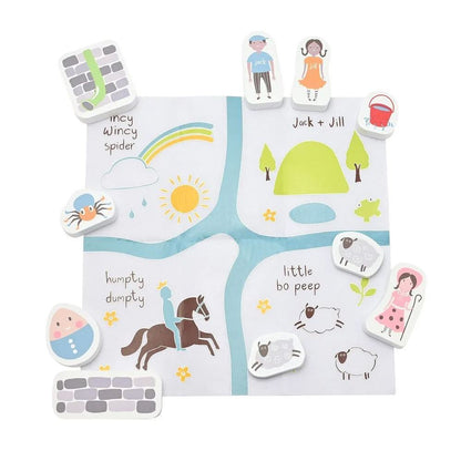 APPLES TO PEARS® Sing-Along Nursery Rhymes Play Set – Gift in a Tin, Ages 3+