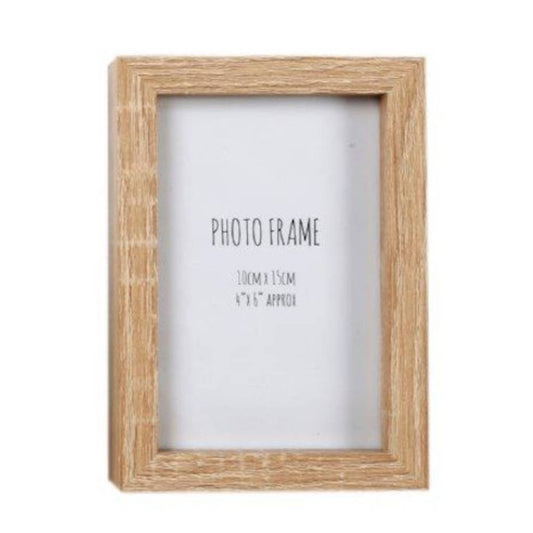 Sifcon Natural Wood 6x4 Photo Frame