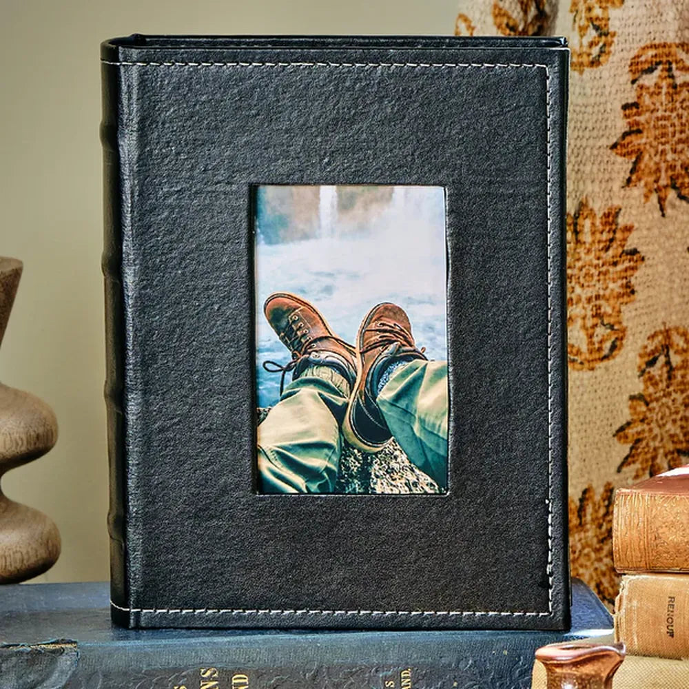 Kenro Carlton Minimax Photo Album for 80 7.5x5" Photos - Black