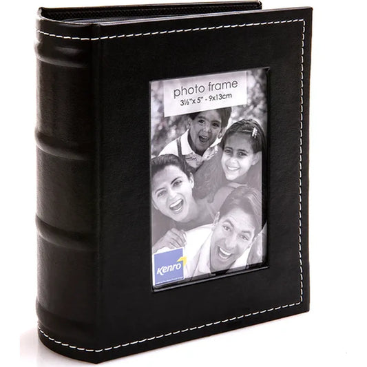 Kenro Carlton Minimax Photo Album for 80 7.5x5" Photos - Black