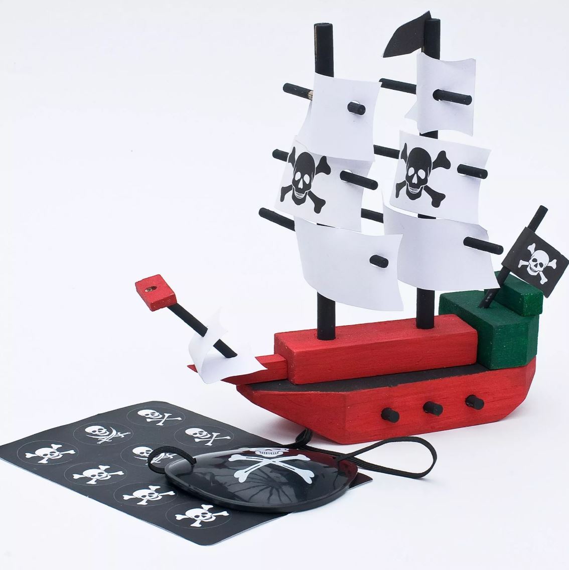 A Pirate Ship in a Tin from Gift in a Tin by APPLES TO PEARS®.
