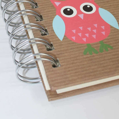 Owl Scrapbook Photo Album - 25 Pages - 10x10 Inch