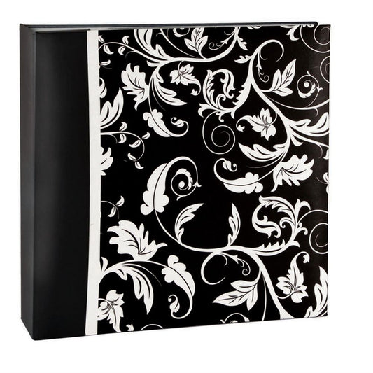 Aurora Black Slip-In Photo Album - Holds 200 6x4 Inch Photos