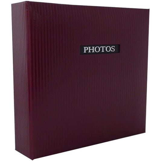 Elegance Red 6x4 Slip-In Photo Album - 200 Photos