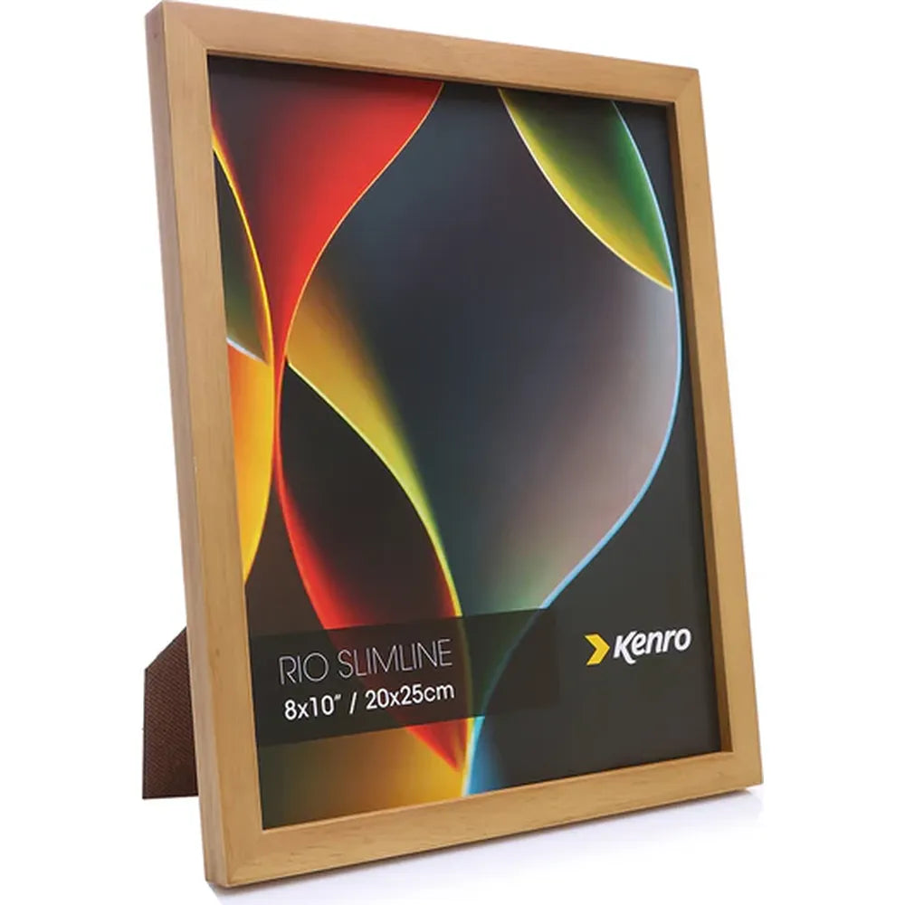 Kenro Rio Slimline 6x4 Photo Frame - Natural
