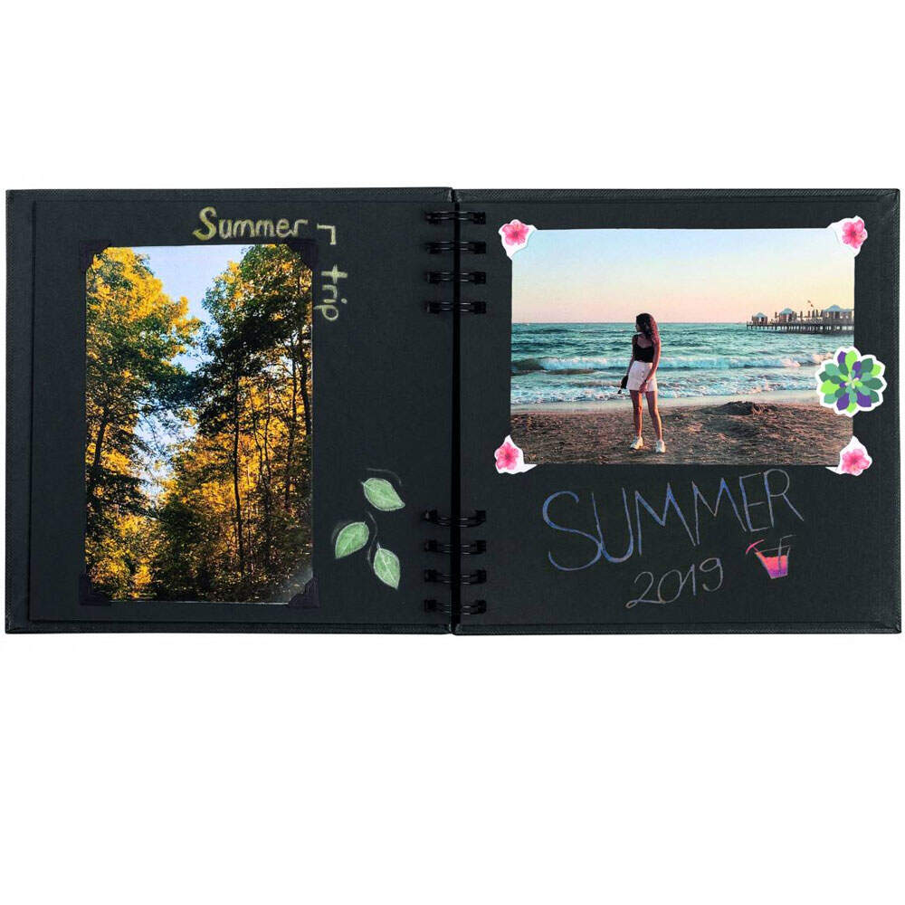 Walther Pimp and Create Scrapbook Photo Album | 30 Pages | Black