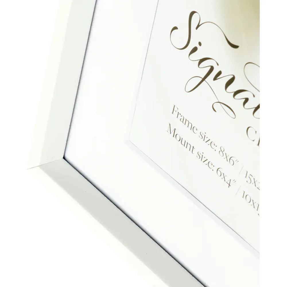 Kenro Signature Classic Photo Frame 8x6" - White