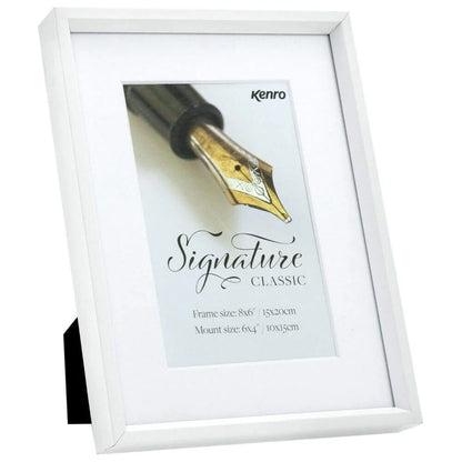 Kenro Signature Classic 9x6 Frame - White