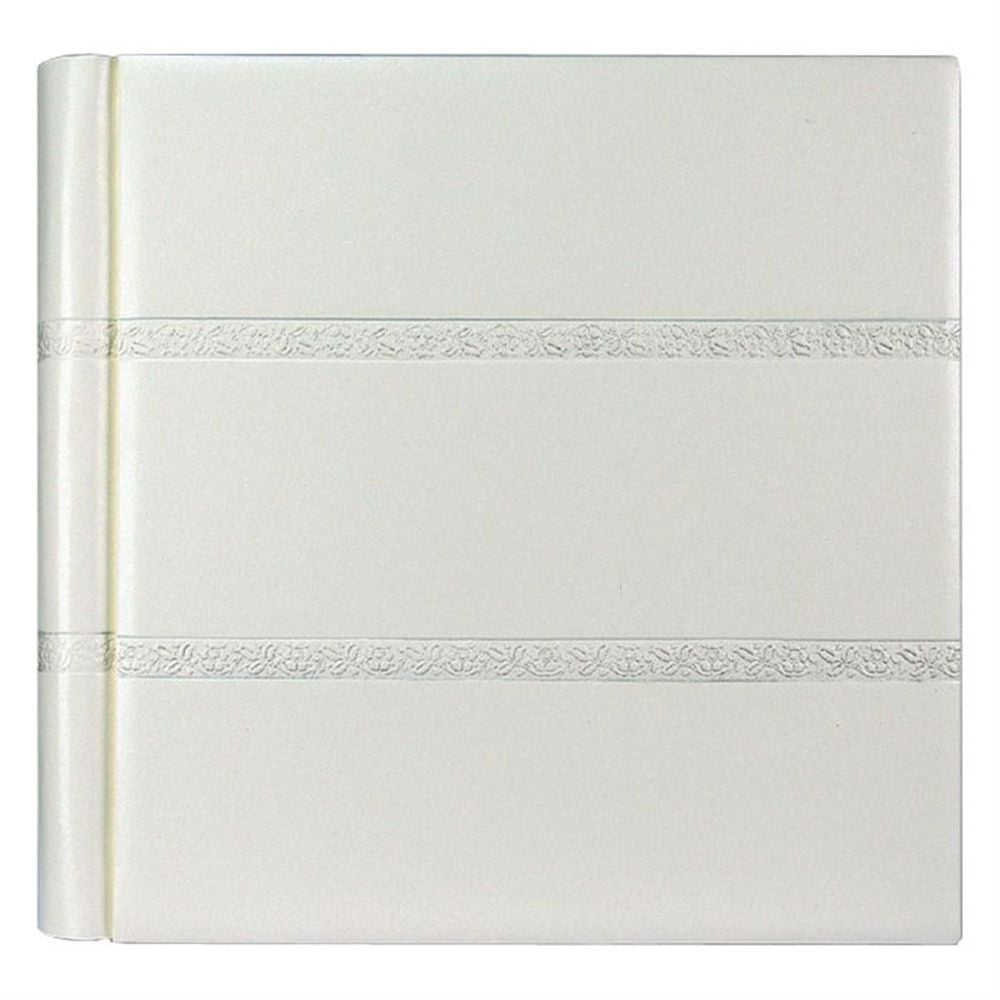 Matrimonio Traditional Cream Wedding Photo Album - 12.5 Inch Square Overall