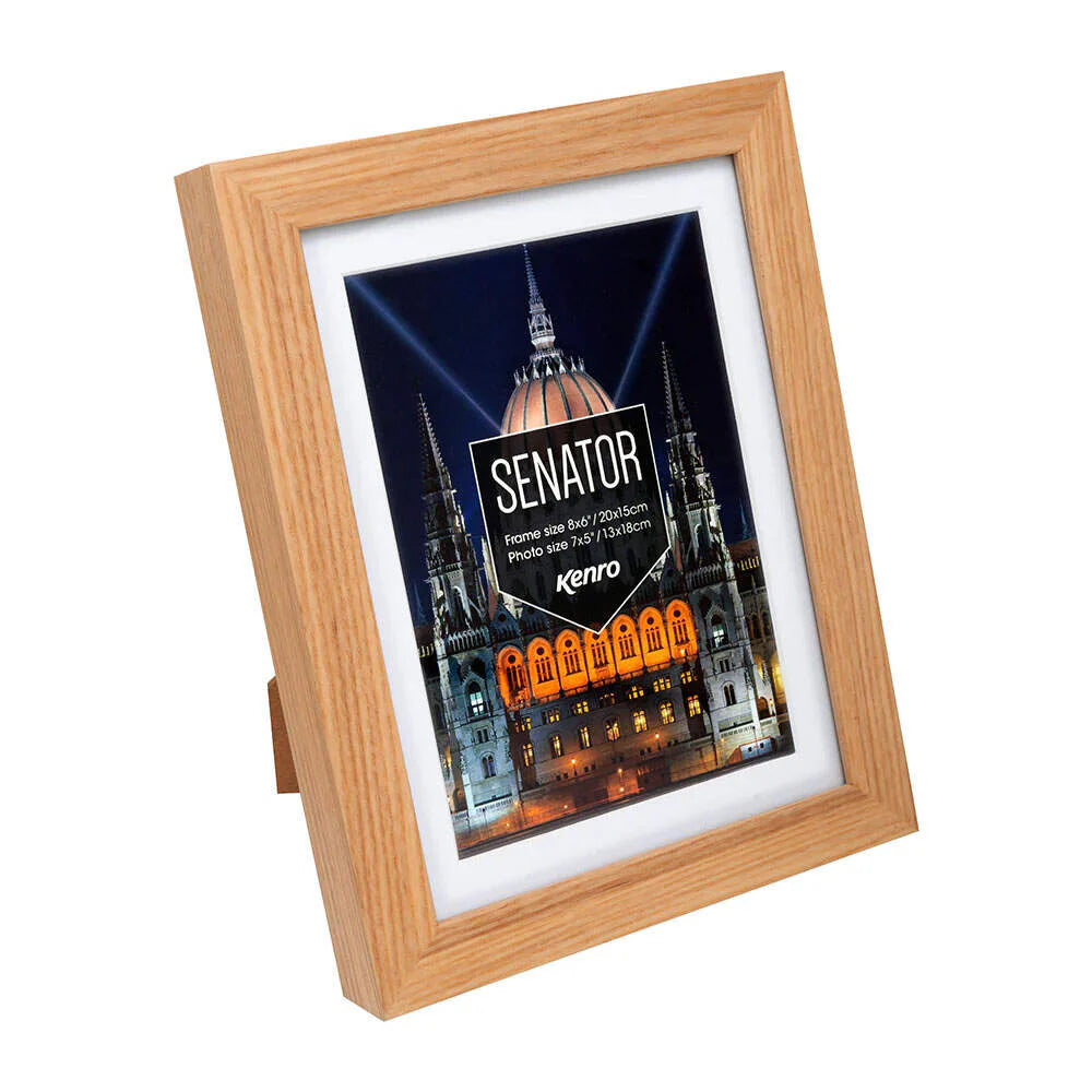 Kenro Senator A4 Frame with 9x6 Insert - Oak
