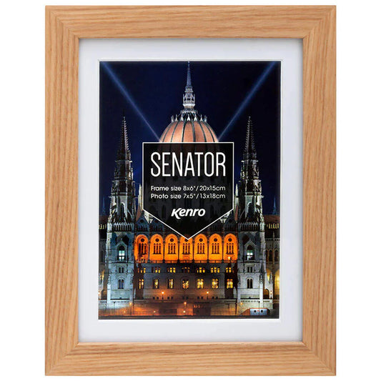 Kenro Senator A4 Frame with 9x6 Insert - Oak
