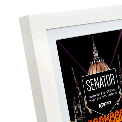 Kenro Senator A4 Frame with 9x6 Insert - White
