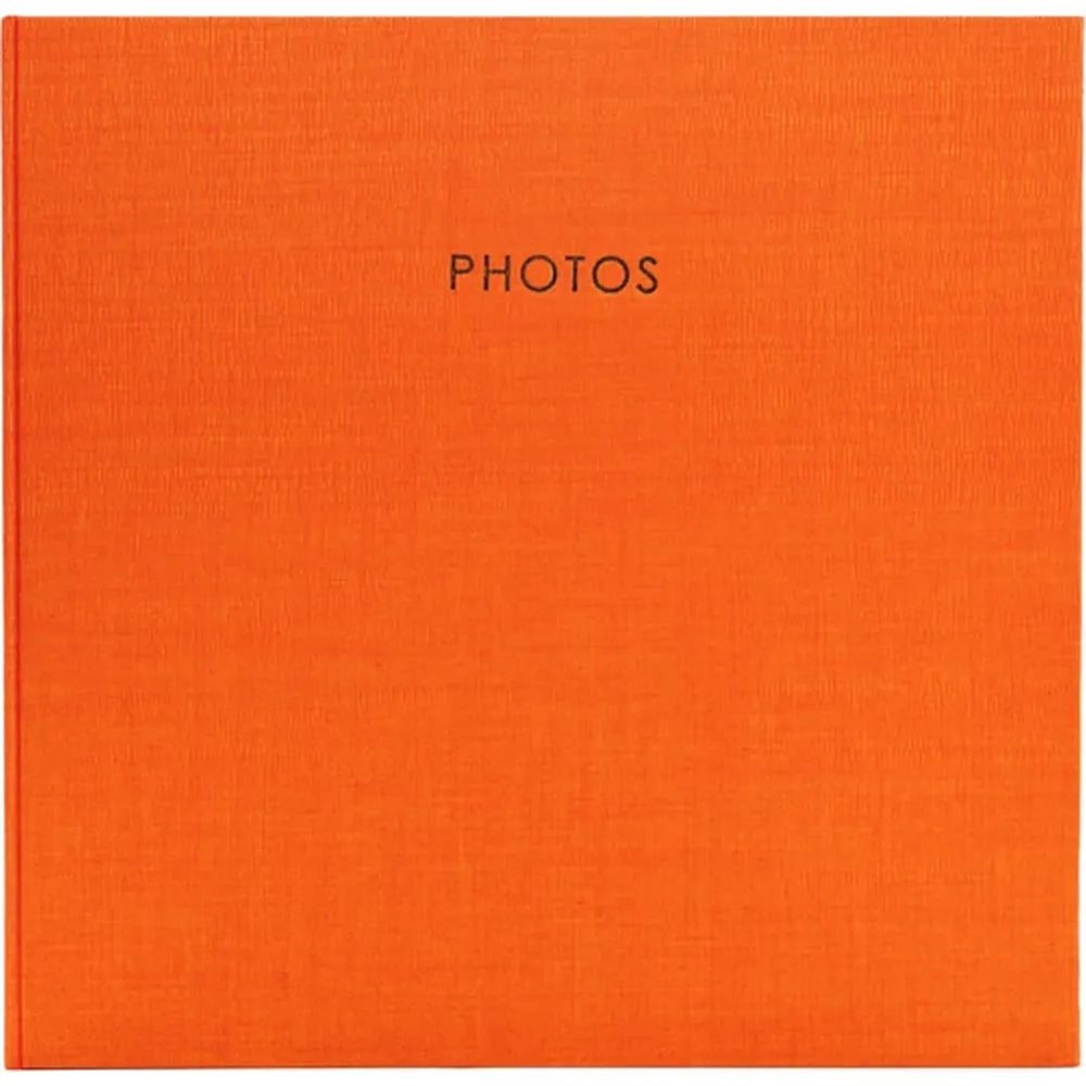 Senator Photo Scrap Book | 20 Pages | 30x30cm | Orange