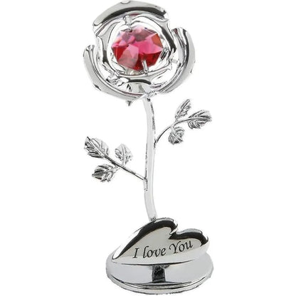 Crystocraft Celebration Rose - "I Love you"