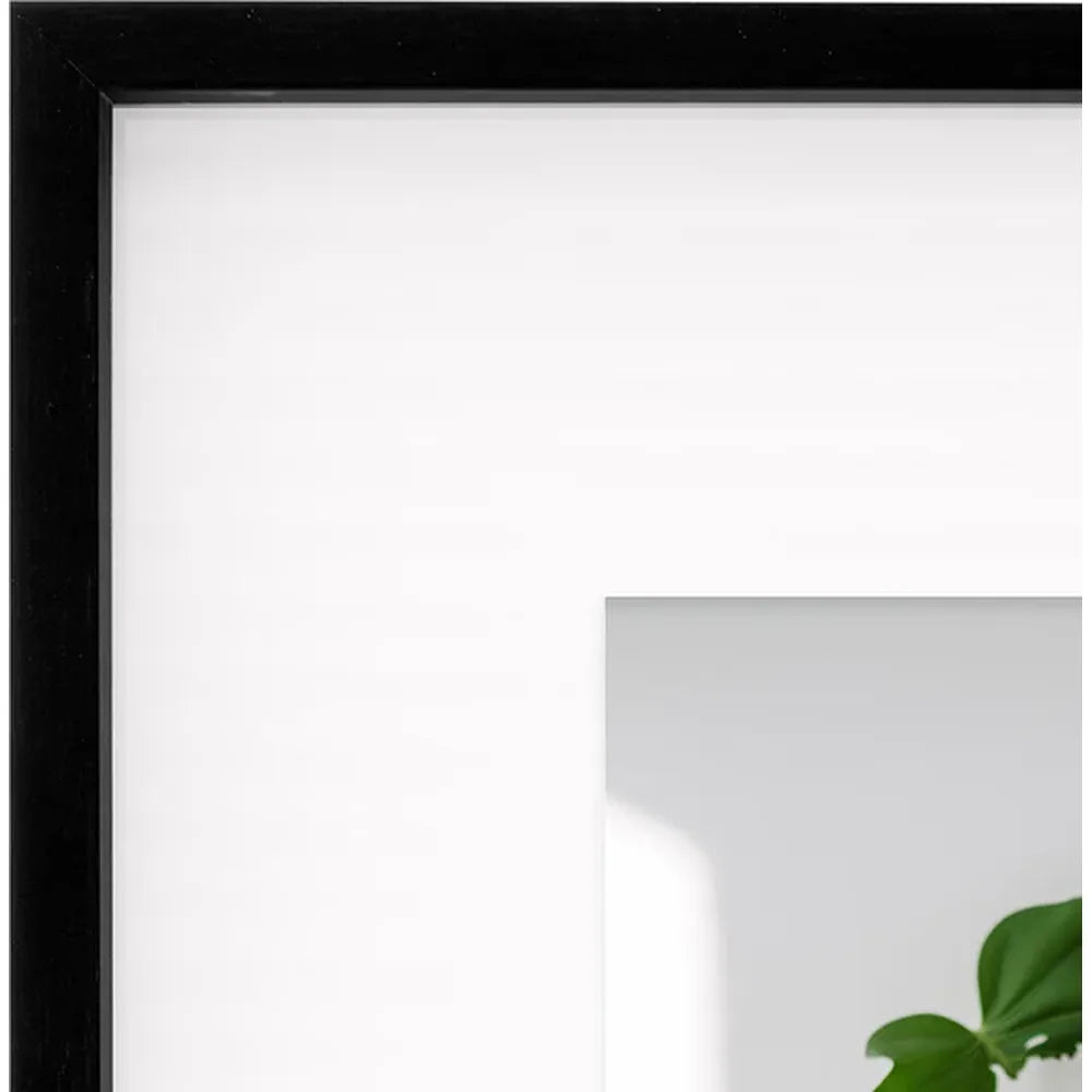 Kenro Strata Photo Frame 16x16 with 10x10 Mat - Black