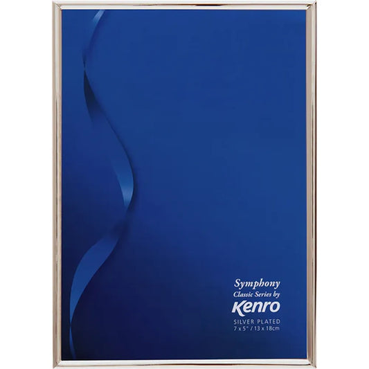 Kenro Symphony Classic 3.5x2.5 Silver Plated Frame