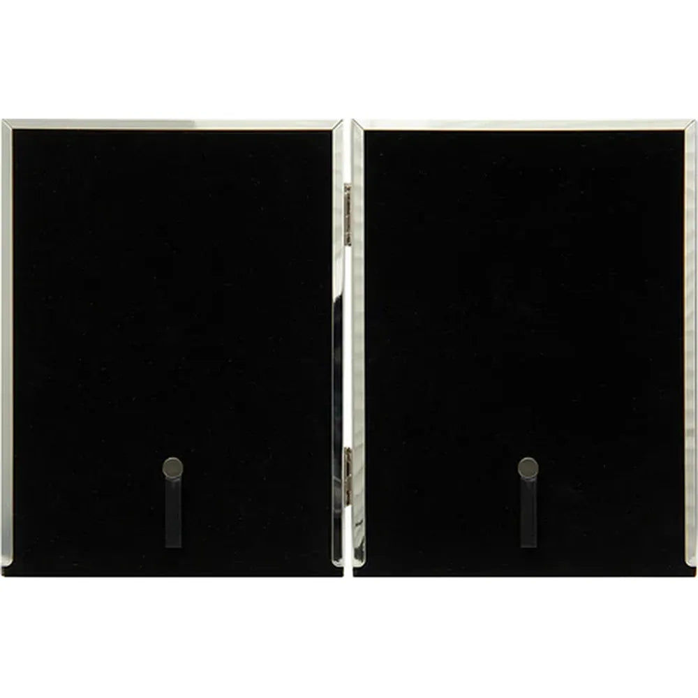 Kenro Symphony Elegant Double 6x4 Silver Plated Photo Frame