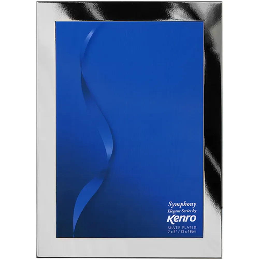 Kenro Symphony Elegant 7x5 Silver Plated Photo Frame