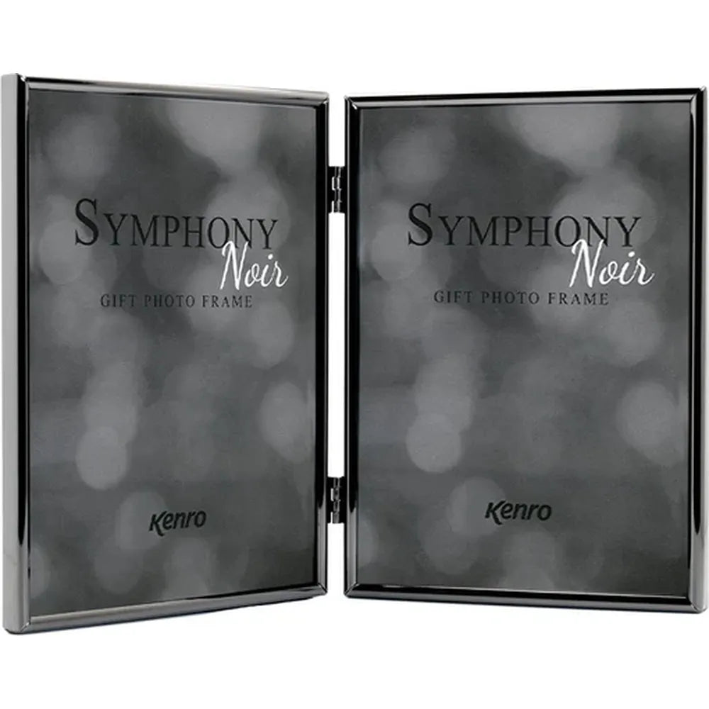 Kenro Symphony Classic 6x4 Noir Twin Frame - Black