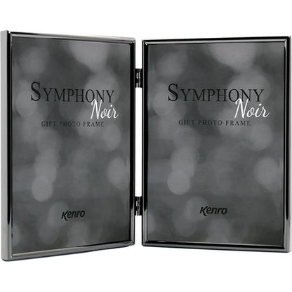 Kenro Symphony Classic 6x4 Noir Twin Frame - Black