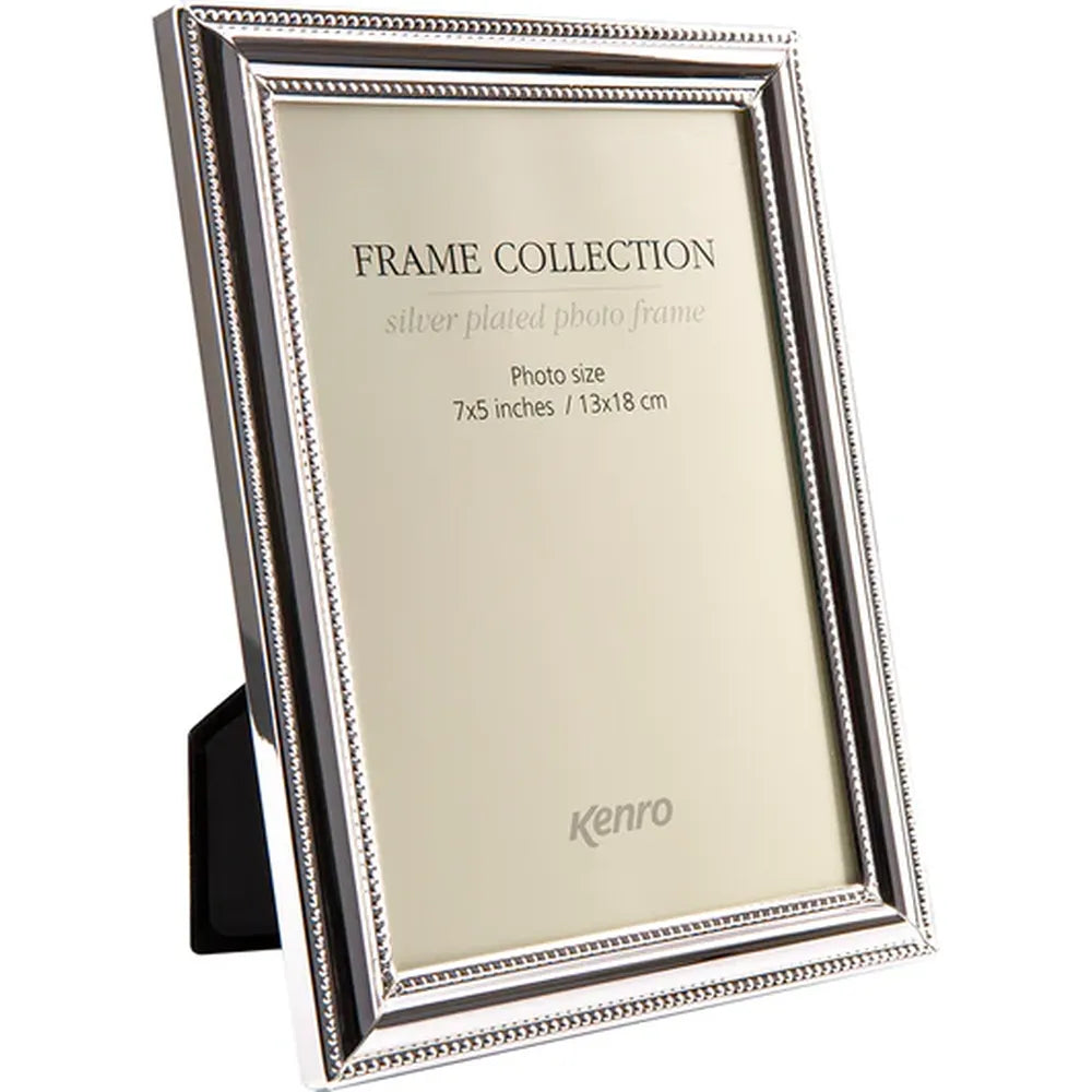 Kenro Symphony Retro 7x5" Silver Plated Frame
