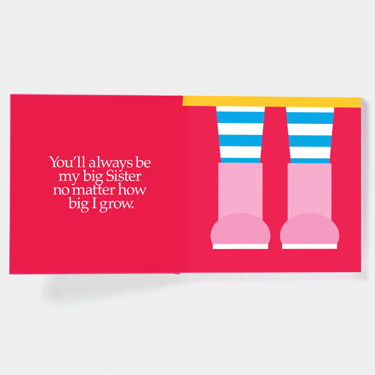 You're Going To Be A Sister with 2 Pairs of Socks - By John and Louise Kane