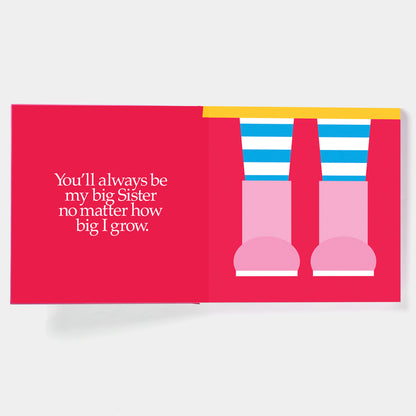 You're Going To Be A Sister with 2 Pairs of Socks - By John and Louise Kane