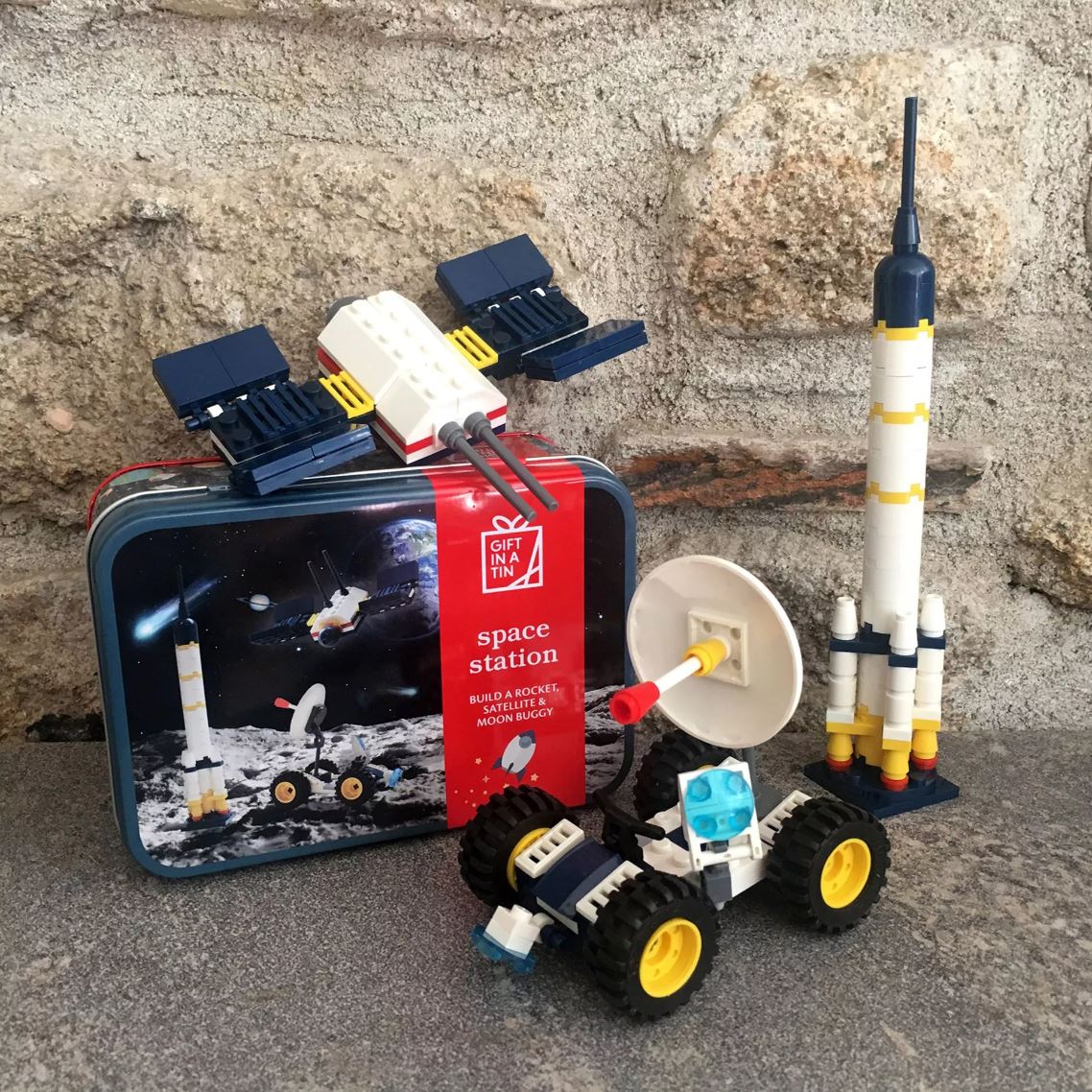 A Space Station set from Gift in a Tin by APPLES TO PEARS®.