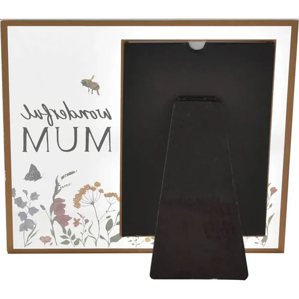 Wonderful Mum 6x4 Photo Frame - The Cottage Garden