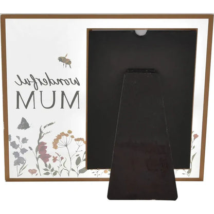 Wonderful Mum 6x4 Photo Frame - The Cottage Garden