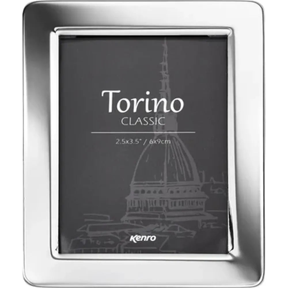 Kenro Torino Classic 3.5x2.5 Photo Frame - Silver