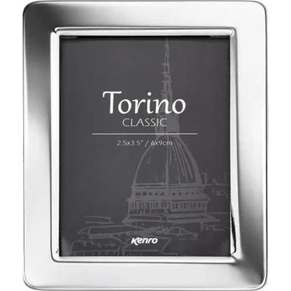 Kenro Torino Classic 3.5x2.5 Photo Frame - Silver