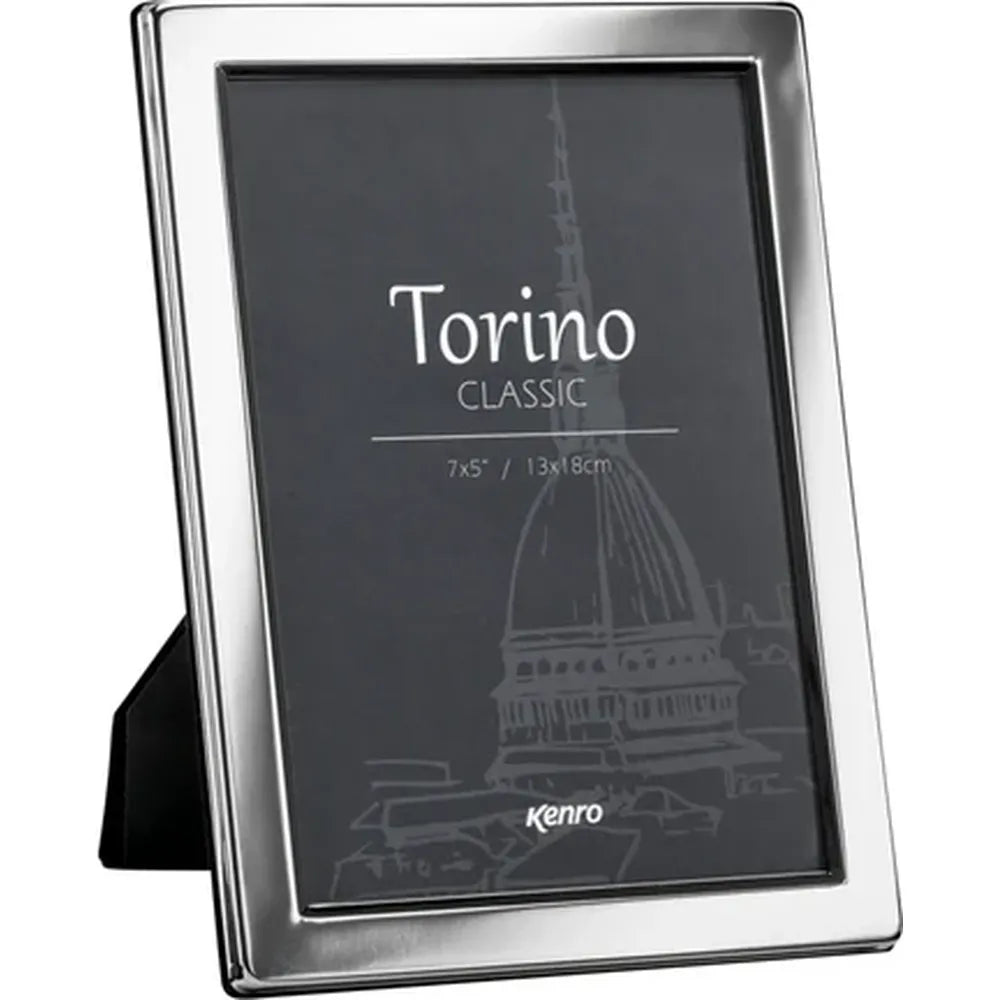 Kenro Torino Classic 7x5 Photo Frame - Silver