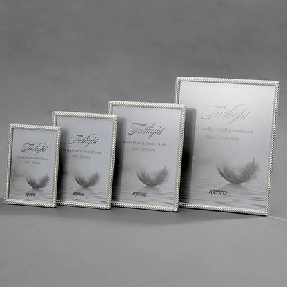 Kenro Twilight Silver Plated Photo Frame 6x4"